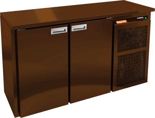 СТОЛ С МОРОЗИЛЬНЫМ ШКАФОМ HICOLD BN 11 BR2 BT BAR (R290)