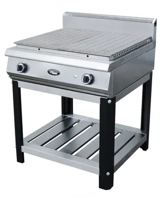 Плиты профессиональные ПЛИТА 2 КОНФ. GRILL MASTER Ф4ЖТЛСПГ (НА ПОДСТАВКЕ) ГАЗ 50031
