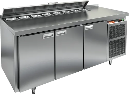 Столы для пиццы и салатов СТОЛ ДЛЯ САЛАТОВ HICOLD SL2-111GN (1/6) (R290)