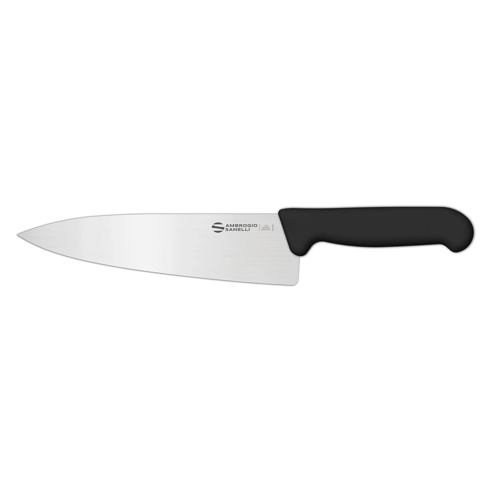 Нож Sanelli Ambrogio серии Supra, SC49018B, кухонный 180 х 45 мм, черный