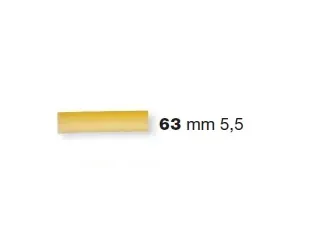 Рабочие органы и насадки Форма LA MONFERRINA для P6/P12 BUCATINI/SEDANINI LISCI 5,5 MM 63 бронза