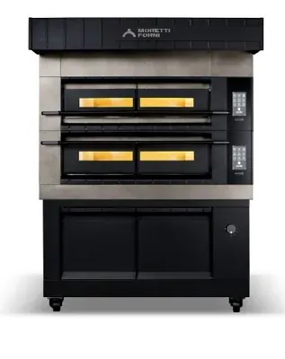 Печи для пиццы Печь для пиццы MORETTI FORNI X100E + зонт + расстойка