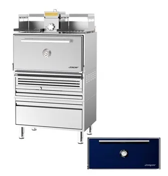 Грили на углях и дровах ГРИЛЬ-ПЕЧЬ JOSPER HJX-PRO-M120-WTD ZU СИНЯЯ