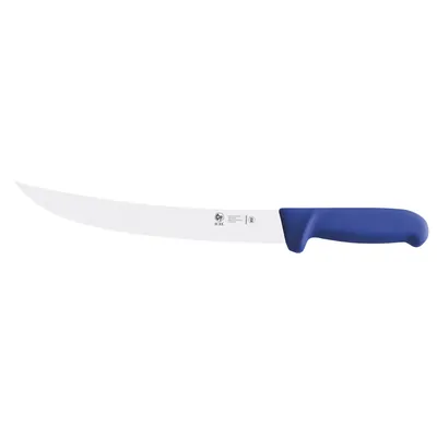 Кухонные ножи и заточка Нож обвалочный 250/355 мм. изогнутый, синий SAFE ICEL