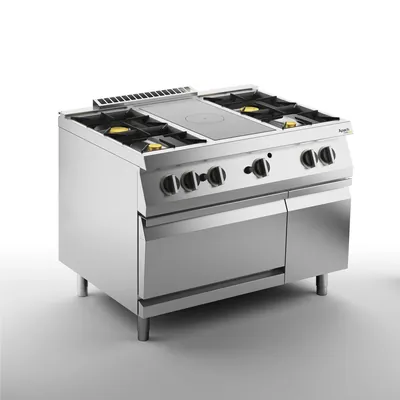 Плиты профессиональные ПЛИТА СО СПЛОШНОЙ ПОВЕРХНОСТЬЮ ГАЗОВАЯ 700 СЕРИИ APACH CHEF LINE SLRSTG127R4FG