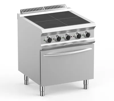Плиты профессиональные ПЛИТА ЭЛЕКТРИЧЕСКАЯ 4 КОНФОРОЧН. 700 СЕРИИ APACH CHEF LINE GLRLE77FEP