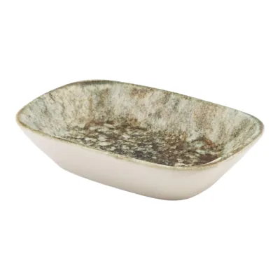 Тарелки, блюда, салатники, миски Kutahya Unearth BNEO14KR890550 Салатник прямоугольный (D1, 250мл, 14х11см, h3,1см)