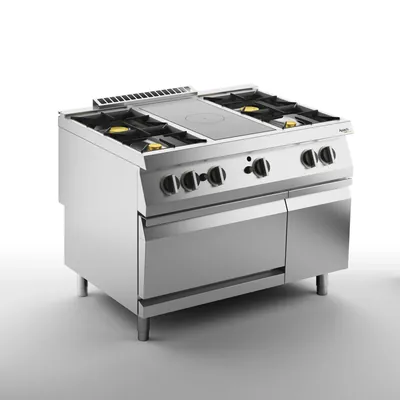 Плиты профессиональные ПЛИТА СО СПЛОШНОЙ ПОВЕРХНОСТЬЮ ГАЗОВАЯ 900 СЕРИИ APACH CHEF LINE SLRSTG129R4FG