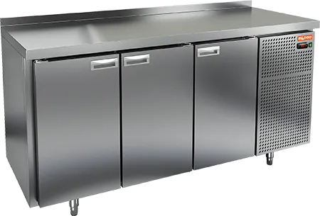 Столы холодильные СТОЛ С ХОЛОДИЛЬНЫМ ШКАФОМ HICOLD GN 111 BR3 TN (R290)