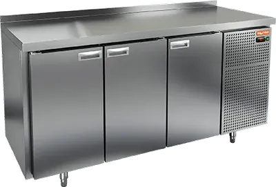 Столы холодильные СТОЛ С ХОЛОДИЛЬНЫМ ШКАФОМ HICOLD GN 111 BR3 TN (R290)