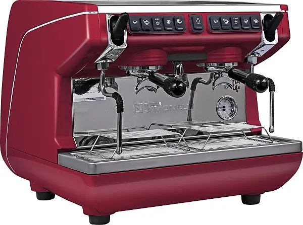 Кофемашина Nuova Simonelli Appia Life Compact 2Gr V 220V red+economizer+high groups