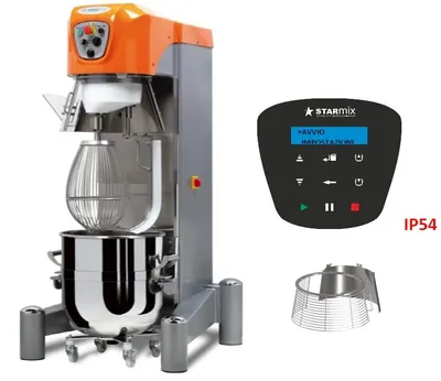 Миксеры планетарные МИКСЕР ПЛАНЕТАРНЫЙ STARMIX PL100NVAHG+CARPL80-120