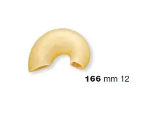 Рабочие органы и насадки Форма LA MONFERRINA для P6/P12 CURVI LISCI 12 MM 166 бронза