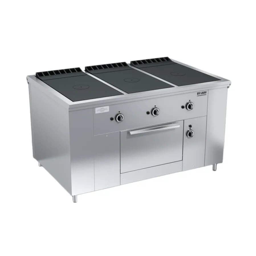 Плиты профессиональные ПЛИТА ГАЗОВАЯ ВУЛКАН-HEIDEBRENNER ПРГ-IIA-3С ДШ MAXI АРТ.82351