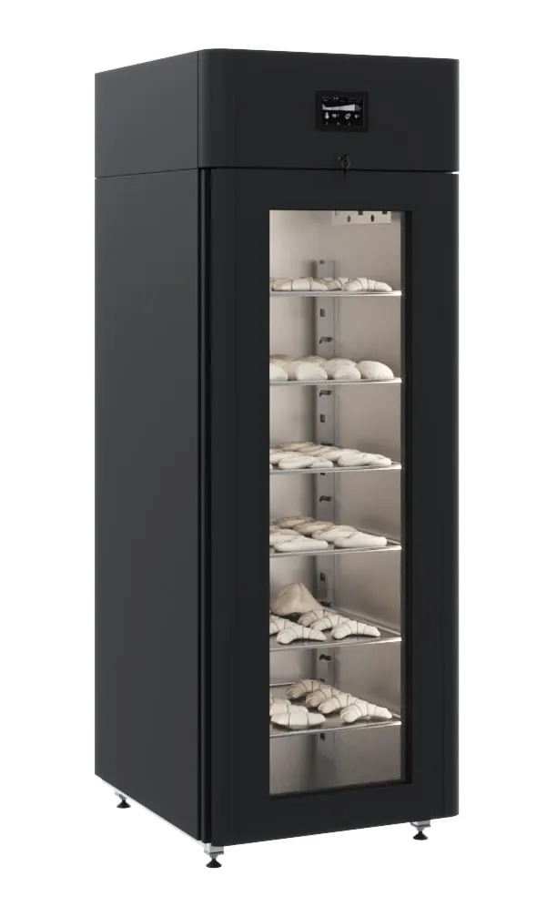 Шкафы морозильные ШКАФ ХОЛОД.СО СТЕКЛЯННОЙ.ДВЕРЬЮ POLAIR CS107 BAKERY BR BLACK (ТИП 1 С ДИСПЛЕЕМ 5) 1001234d