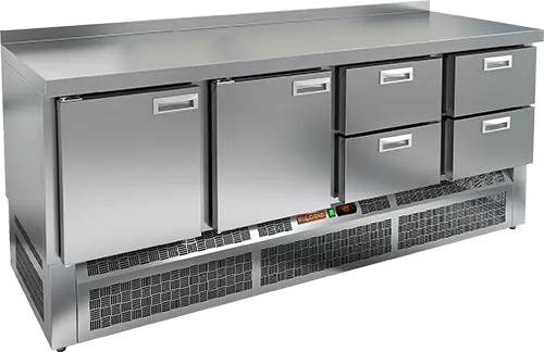 Столы холодильные СТОЛ С ХОЛОДИЛЬНЫМ ШКАФОМ HICOLD SNE 1122/TN (R290)