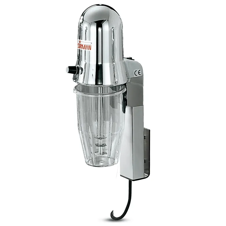 Миксеры для коктейлей МИКСЕР SIRMAN SIRIO 1 P VV CROMATO 100 W/КРЕПЛЕНИЕ К СТЕНЕ