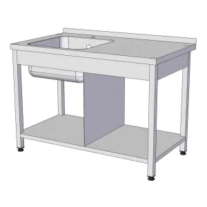 Ванна моечная RoboLabs ВМЦП1-120/7П-B85-Д