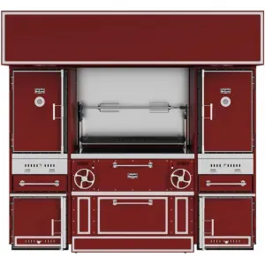 Грили на углях и дровах Гриль на углях Grillvett Paragon Mark II Br SA красный