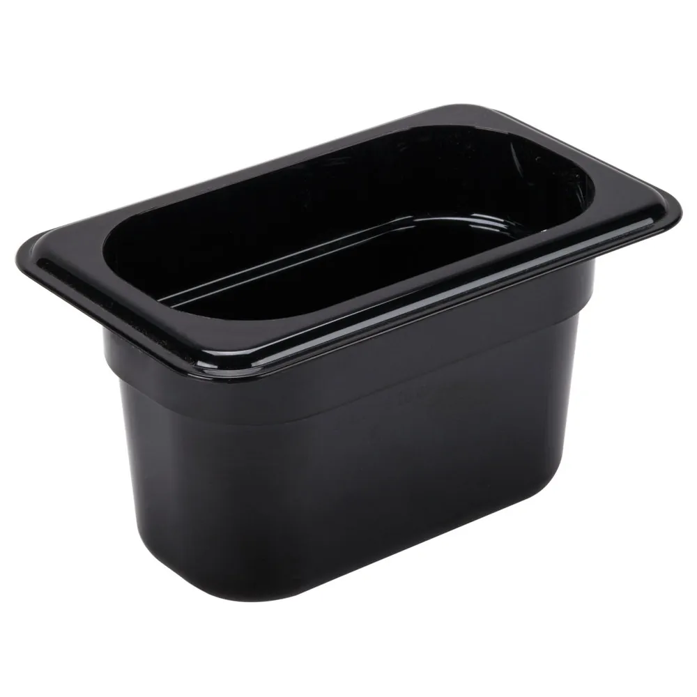 Гастроемкость 1/9 h=100 мм. 176*108 мм. 0,9 л. поликарб. черная Cambro