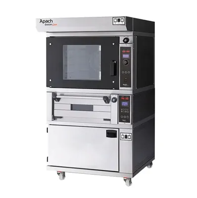 Конвекционные печи ПЕЧЬ КОНВЕКЦИОННАЯ С ПОДОМ С РАССТОЙКОЙ APACH BAKERY LINE K5TP DP+E218PA