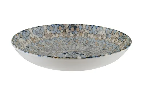 Bonna LUCA MOSAIC Тарелка глубокая S-MT-LUCMZ BLM 25 CK (25 см, 1300 мл)