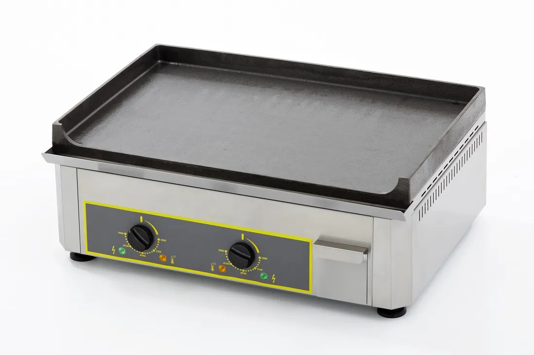 Жарочные поверхности СКОВОРОДА ОТКР. НАСТ. ROLLER GRILL PSF 600 E 2Х3КВТ