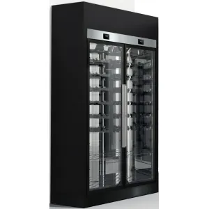 Шкаф холодильный для вина Enofrigo WINE LIBRARY 20 WALL 2P H2600 VT Soft-touch matte black