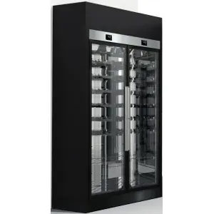 Шкафы для вина Шкаф холодильный для вина Enofrigo WINE LIBRARY 20 WALL 2P H2600 VT Soft-touch matte black