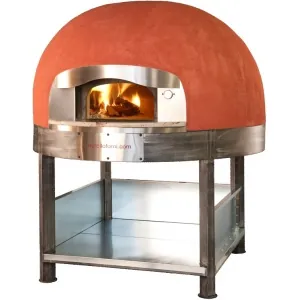 Печь дровяная MorelloForni LP130 CB (Basic Dome) Red