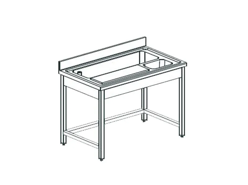 Стол разделочный для рыбы APACH CHEF LINE LTPF167S1
