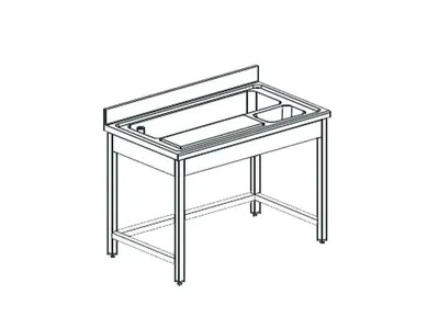 Столы производственные СТОЛ РАЗДЕЛОЧНЫЙ ДЛЯ РЫБЫ APACH CHEF LINE LTPF177S1