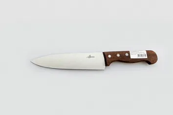 Нож поварской 180/310 мм. нерж. ручка дерев