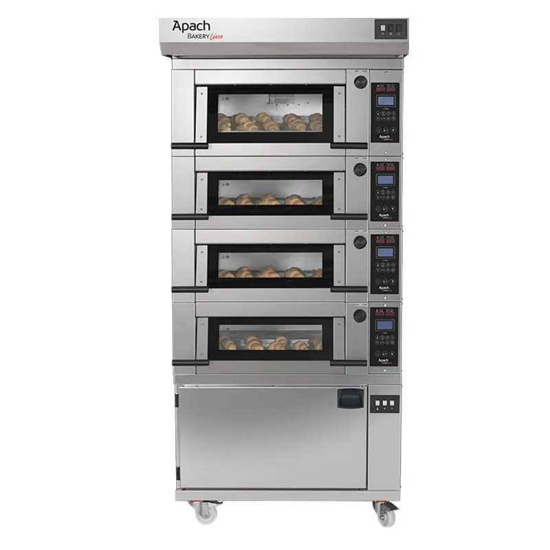 Печь подовая с расстойкой APACH BAKERY LINE E2K3P DP