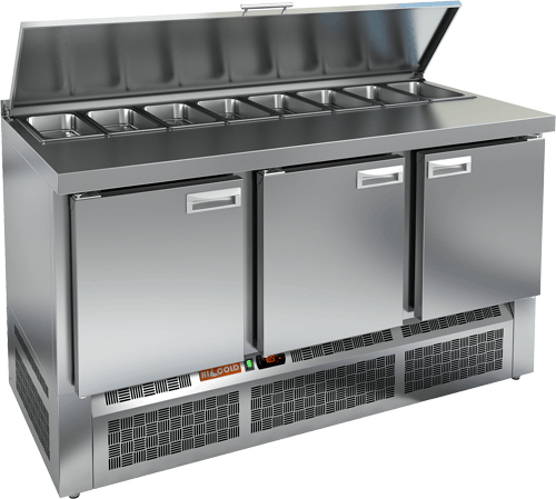 СТОЛ ДЛЯ САЛАТОВ HICOLD SLE1-111SN (1/3) (R290)