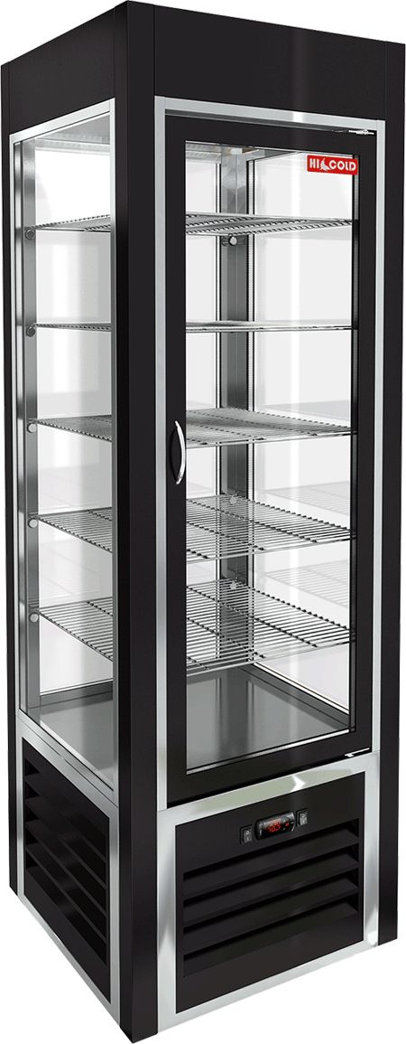 Витрины кондитерские ВИТРИНА КОНДИТ/ВЕРТИКАЛЬНАЯ HICOLD VRC 350 SH BLACK FR