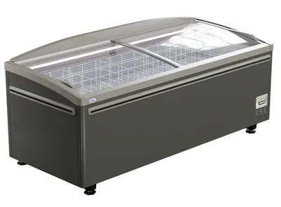 Бонеты Ларь-бонета Haier GTE1850G с разделителями (серый)