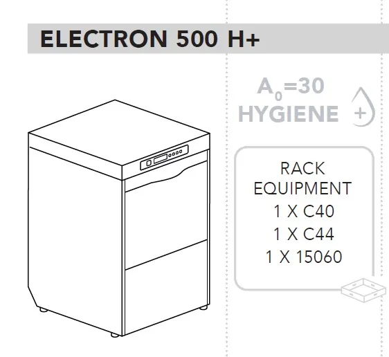 Машина посудомоечная Dihr ELECTRON 500 H+