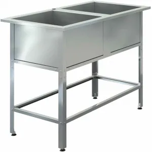 Ванна моечная Assum ВМС-С-2/700 (1600х800х850) (мойка AISI201)