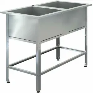 Ванны моечные Ванна моечная Assum ВМС-П-2/400 (1000х500х850) (мойка AISI201)