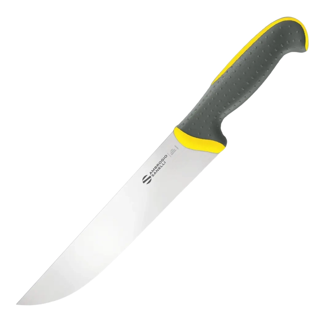 Нож Sanelli Ambrogio серии Tecna, TM09022Y, для мяса 220 мм, желтый