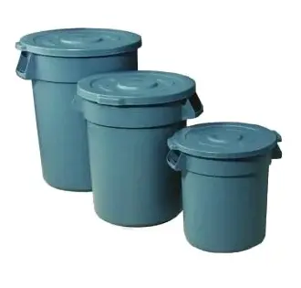 Контейнер для мусора EKSI EJW-CR120E, серый, 120л