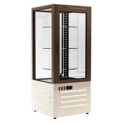 Витрины кондитерские Витрина кондитерская Полюс D4 VM 120-1 (R120C) (1015-0102 (бежево-коричневый))