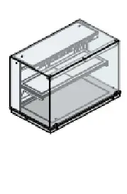 Тепловые модули линий раздачи ВИТРИНА ТЕПЛОВАЯ APACH CHEF LINE LHDSL11OC