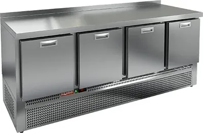 Столы холодильные СТОЛ С ХОЛОДИЛЬНЫМ ШКАФОМ HICOLD GNE 1111/TN BOX (R290)