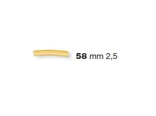 Форма LA MONFERRINA для P6/P12 BUCATINI/SEDANINI LISCI 2,5 MM 58 бронза