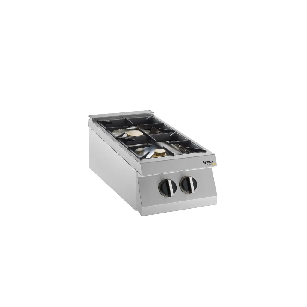 Плита газовая 2 конфорочн. 900 серии APACH CHEF LINE SLRRG49