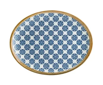 Тарелки, блюда, салатники, миски Bonna Lotus Блюдо овальное LTSMOV25OV (25х19 см)