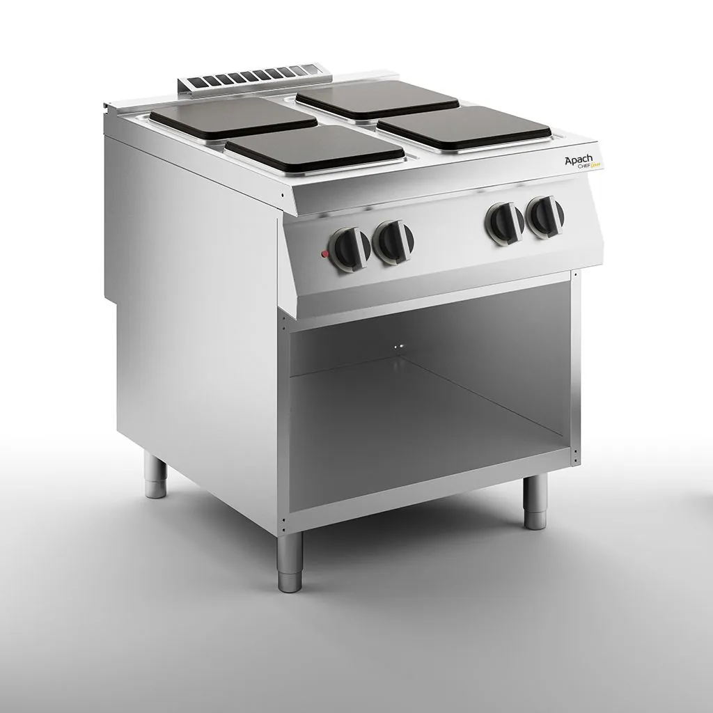 Плита электрическая 4 конфорочн. 900 серии APACH CHEF LINE SLRE89OS