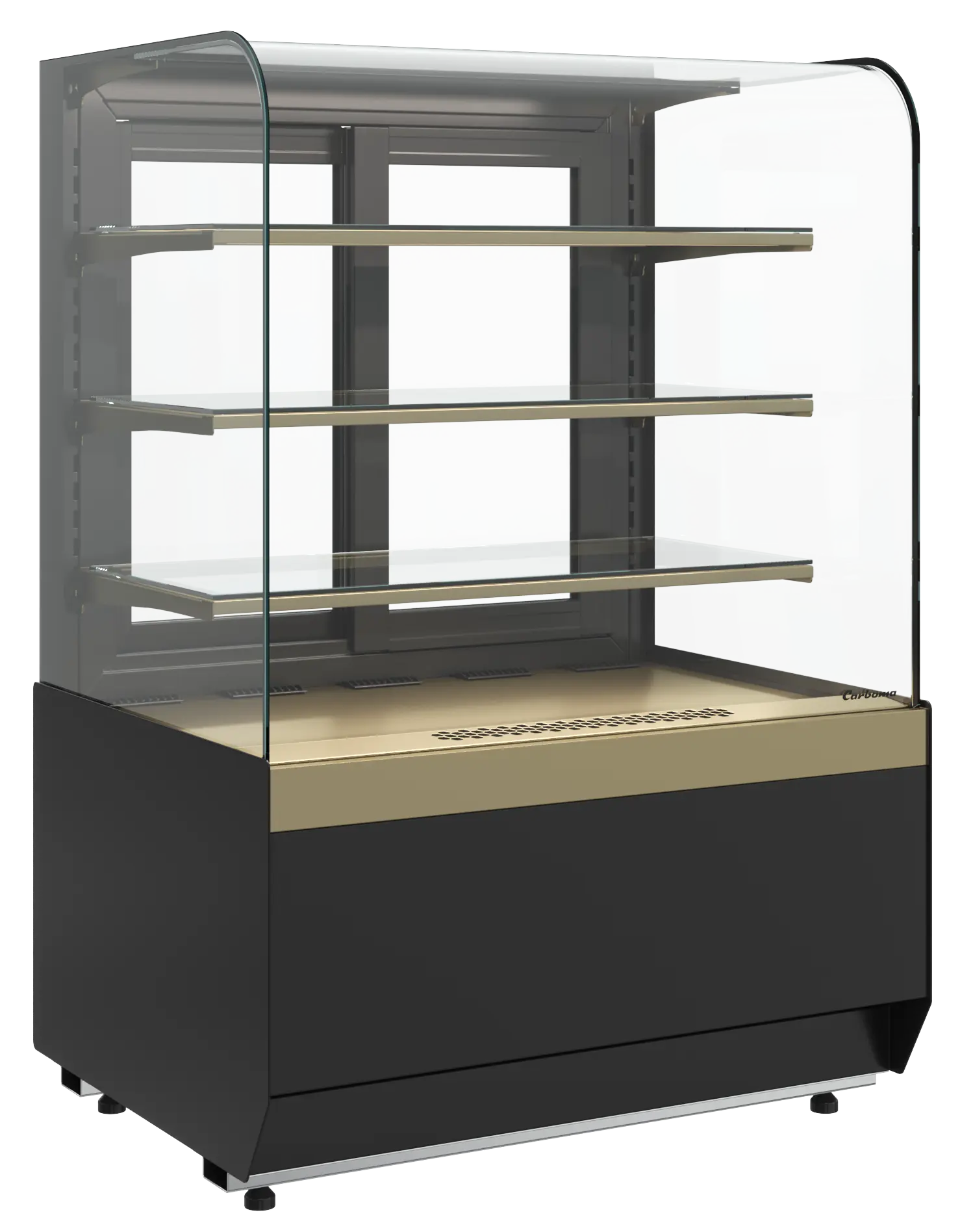 Витрина кондитерская Carboma KR70 VM 1,3-1 LIGHT, 9005-0109, холодильная
